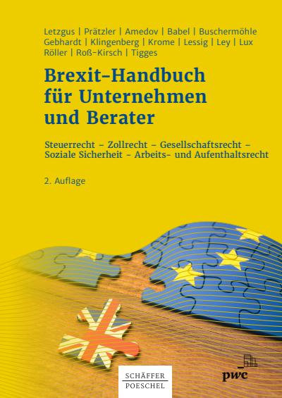 Cover des Buchs: Brexit-Handbuch für Unternehmen und Berater