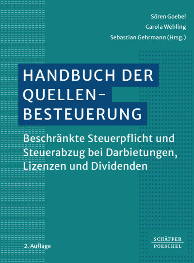Cover of book: Handbuch der Quellenbesteuerung