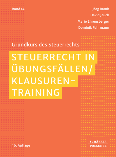 Cover des Buchs: Steuerrecht in Übungsfällen / Klausurentraining