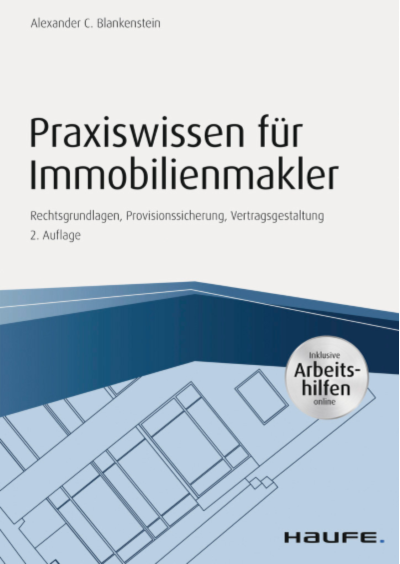 Cover des Buchs: Praxiswissen für Immobilienmakler - inkl. Arbeitshilfen online