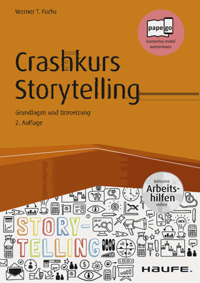 Cover des Buchs: Crashkurs Storytelling - inkl. Arbeitshilfen online