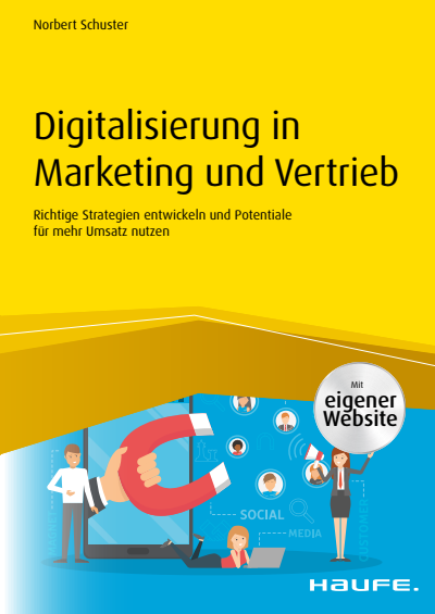 Cover des Buchs: Digitalisierung in Marketing und Vertrieb inkl. Arbeitshilfen online