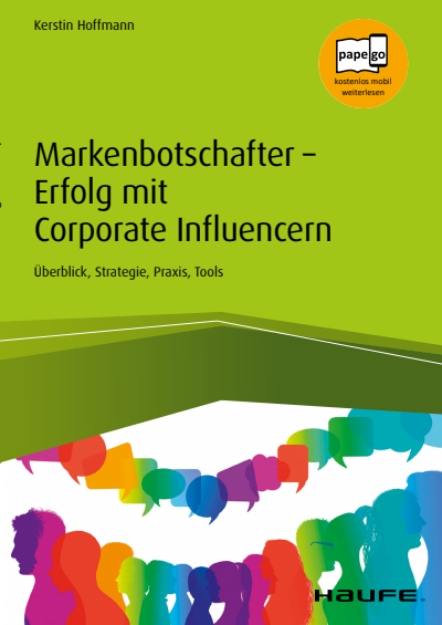 Cover of book: Markenbotschafter - Erfolg mit Corporate Influencern