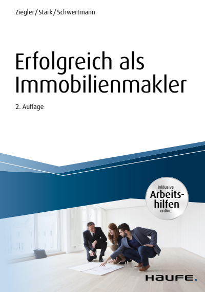 Cover des Buchs: Erfolgreich als Immobilienmakler - inkl. Arbeitshilfen online