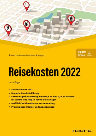 Cover des Buchs: Reisekosten 2022