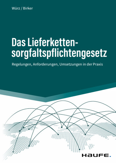 Cover des Buchs: Das Lieferkettensorgfaltspflichtengesetz