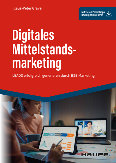 Cover des Buchs: Digitales Mittelstandsmarketing