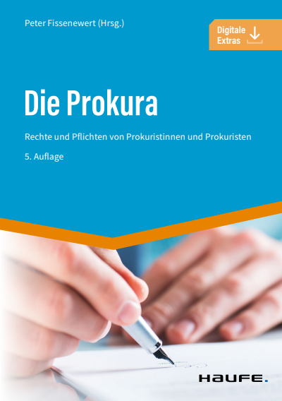 Cover des Buchs: Die Prokura