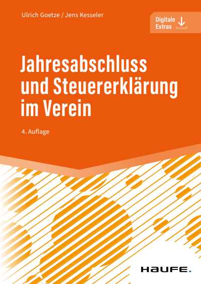 Cover des Buchs: Jahresabschluss und Steuererklärung im Verein