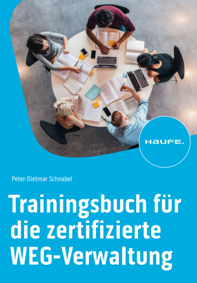 Cover des Buchs: Trainingsbuch für die zertifizierte WEG-Verwaltung