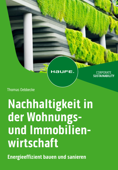 Cover des Buchs: Nachhaltigkeit in der Wohnungs- und Immobilienwirtschaft
