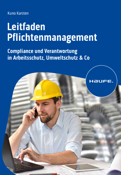 Cover des Buchs: Leitfaden Pflichtenmanagement