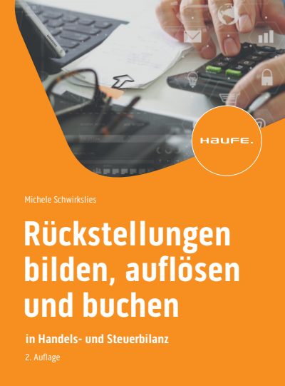 Cover des Buchs: Rückstellungen bilden, auflösen und buchen