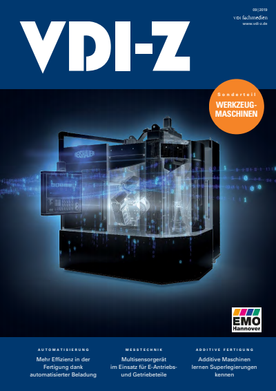Cover der Ausgabe: VDI-Z Jahrgang 161 (2019), Heft 09