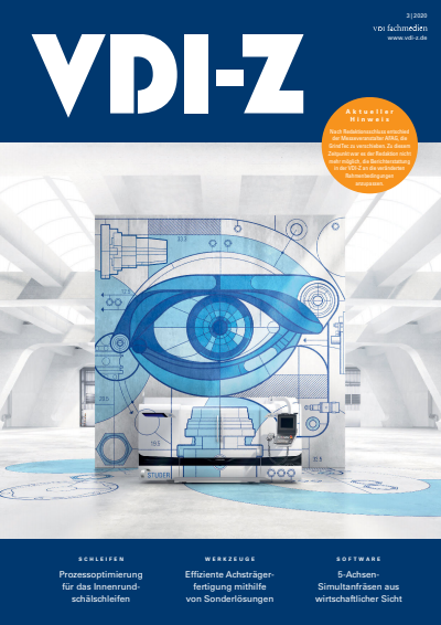 Cover der Ausgabe: VDI-Z Jahrgang 162 (2020), Heft 03