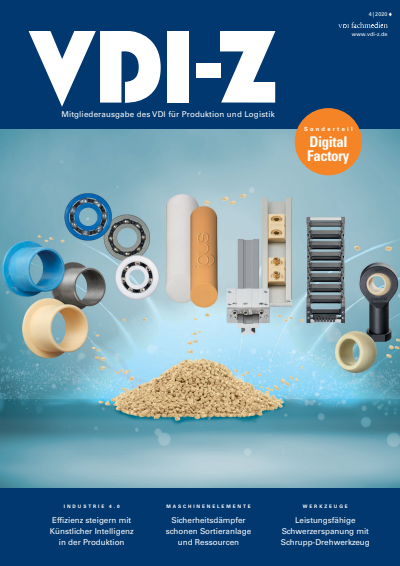 Cover der Ausgabe: VDI-Z Jahrgang 162 (2020), Heft 04