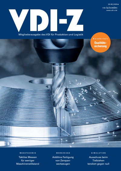Cover der Ausgabe: VDI-Z Jahrgang 162 (2020), Heft 05-06