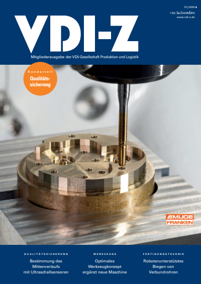 Cover der Ausgabe: VDI-Z Jahrgang 162 (2020), Heft 12