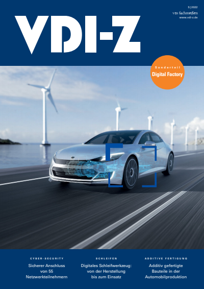 Cover der Ausgabe: VDI-Z Jahrgang 164 (2022), Heft 05