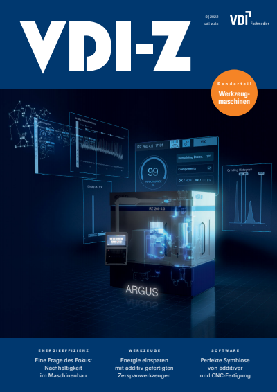 Cover der Ausgabe: VDI-Z Jahrgang 164 (2022), Heft 09