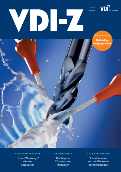 Cover der Ausgabe: VDI-Z Jahrgang 165 (2023), Heft 03