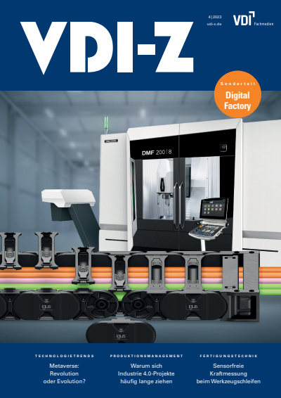 Cover der Ausgabe: VDI-Z Jahrgang 165 (2023), Heft 04