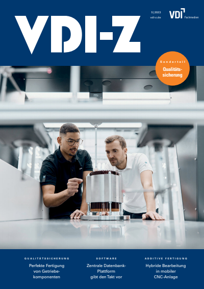 Cover der Ausgabe: VDI-Z Jahrgang 165 (2023), Heft 05
