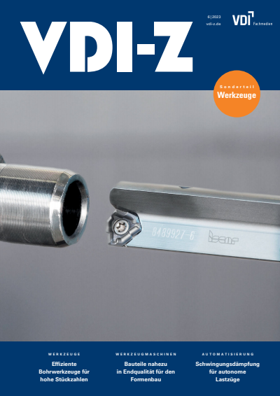 Cover der Ausgabe: VDI-Z Jahrgang 165 (2023), Heft 06