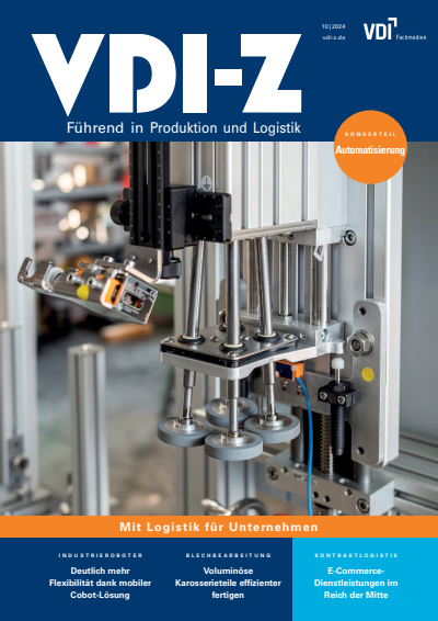 Cover der Ausgabe: VDI-Z Jahrgang 166 (2024), Heft 10