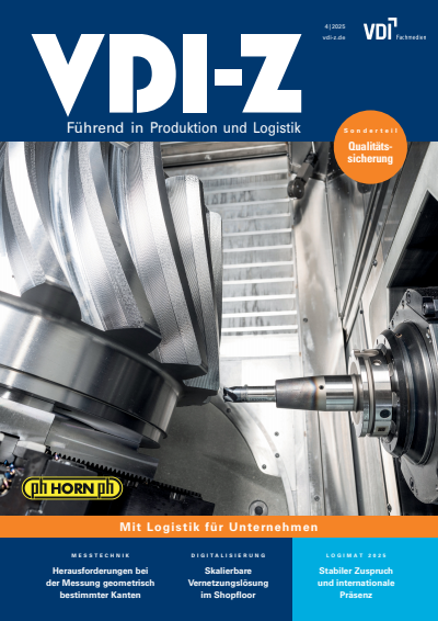 Cover der Ausgabe: VDI-Z Jahrgang 167 (2025), Heft 04