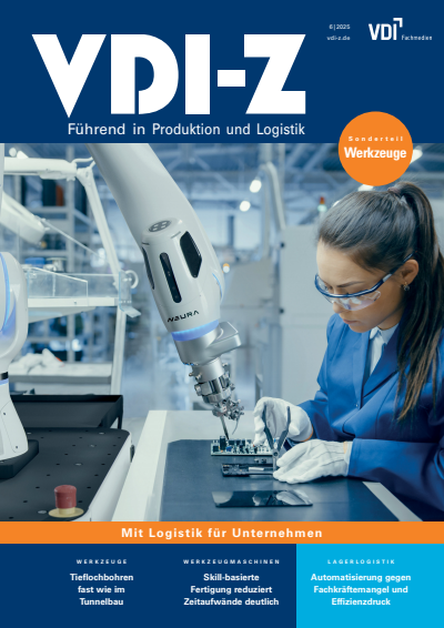 Cover der Ausgabe: VDI-Z Jahrgang 167 (2025), Heft 06