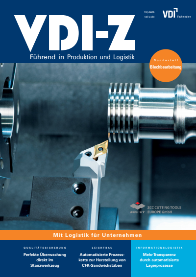 Cover der Ausgabe: VDI-Z Jahrgang 167 (2025), Heft 10