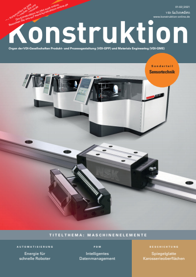 Cover of Volume: Konstruktion Volume 73 (2021), Edition 01-02