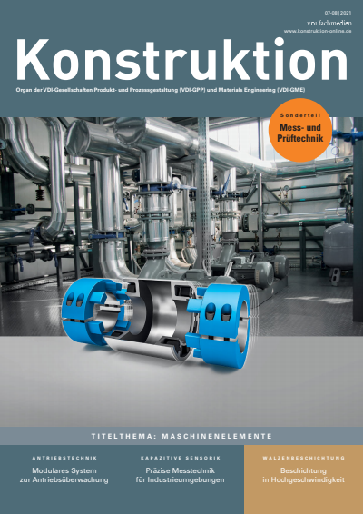 Cover of Volume: Konstruktion Volume 73 (2021), Edition 07-08