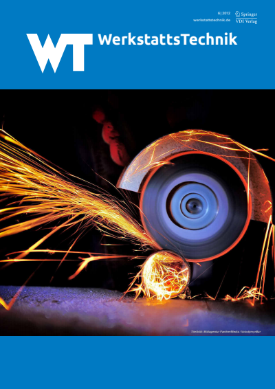 Cover der Ausgabe: wt Werkstattstechnik online Jahrgang 102 (2012), Heft 6
