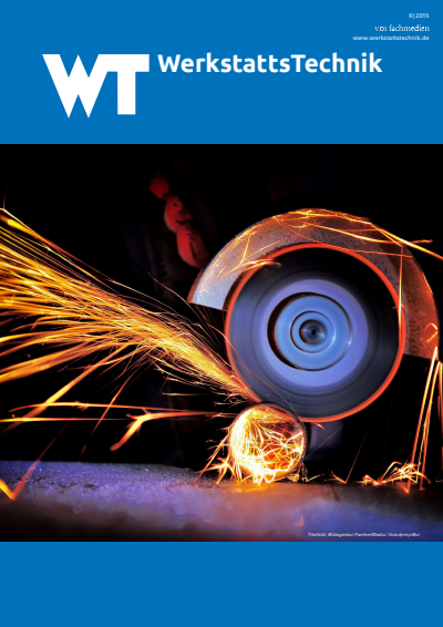 Cover der Ausgabe: wt Werkstattstechnik online Jahrgang 105 (2015), Heft 06