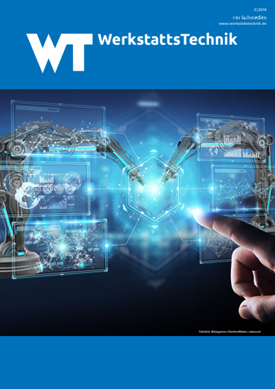 Cover of Volume: wt Werkstattstechnik online Volume 109 (2019), Edition 03