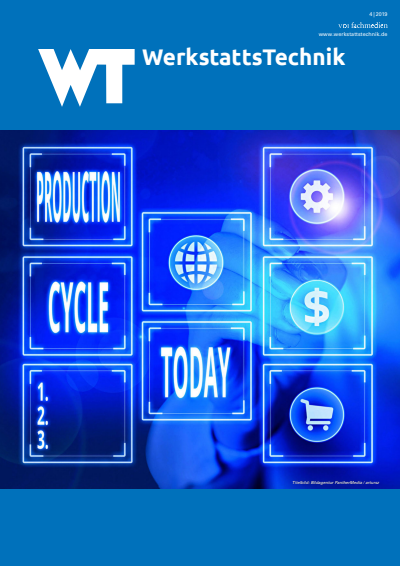 Cover of Volume: wt Werkstattstechnik online Volume 109 (2019), Edition 04