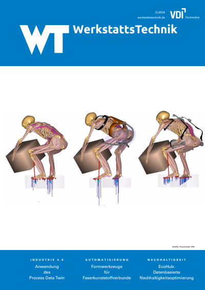 Cover der Ausgabe: wt Werkstattstechnik online Jahrgang 114 (2024), Heft 03