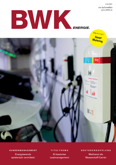Cover der Ausgabe: BWK ENERGIE. Jahrgang 73 (2021), Heft 5-6