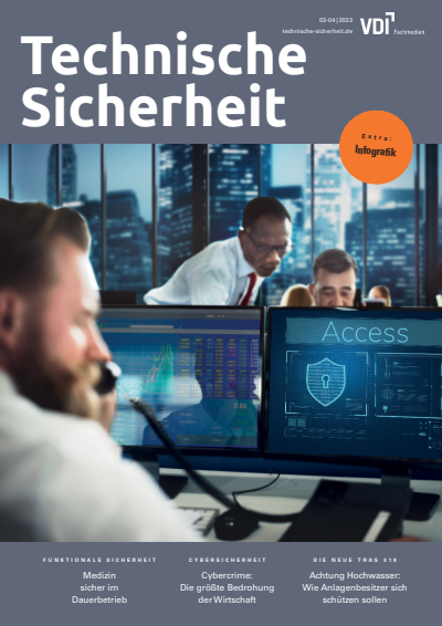 Cover of Volume: Technische Sicherheit Volume 13 (2023), Edition 03-04