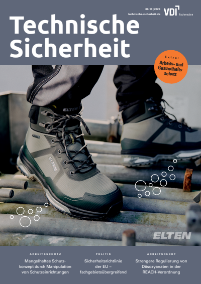 Cover of Volume: Technische Sicherheit Volume 13 (2023), Edition 09-10