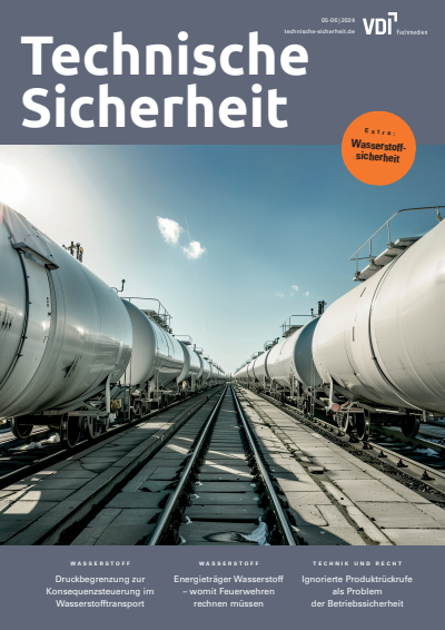 Cover der Ausgabe: Technische Sicherheit Jahrgang 14 (2024), Heft 05-06