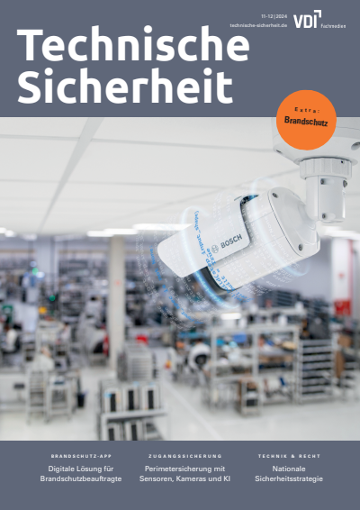Cover der Ausgabe: Technische Sicherheit Jahrgang 14 (2024), Heft 11-12
