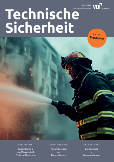 Cover der Ausgabe: Technische Sicherheit Jahrgang 15 (2025), Heft 05-06
