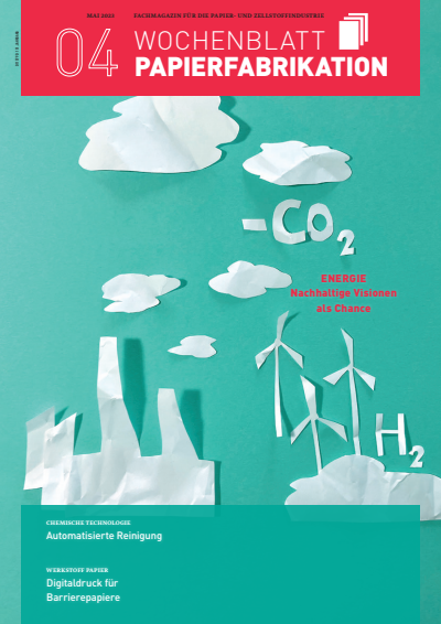 Cover der Ausgabe: Wochenblatt für Papierfabrikation Jahrgang 151 (2023), Heft 4