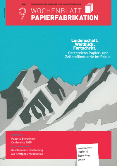 Cover der Ausgabe: Wochenblatt für Papierfabrikation Jahrgang 153 (2025), Heft 9