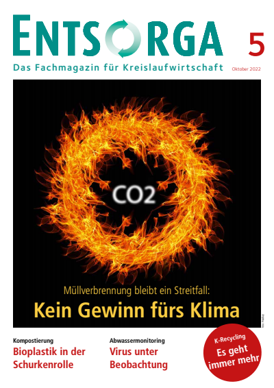 Cover der Ausgabe: ENTSORGA-Magazin Jahrgang 41 (2022), Heft 5