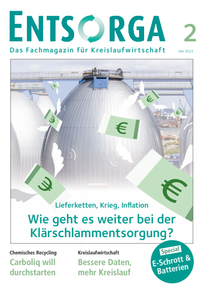 Cover der Ausgabe: ENTSORGA-Magazin Jahrgang 42 (2023), Heft 2