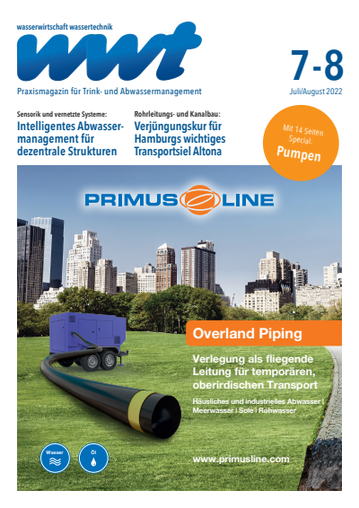 Cover of Volume: wwt Wasserwirtschaft Wassertechnik Volume 71 (2022), Edition 7-8